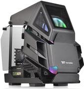 Thermaltake AH T200 - Tower - micro ATX - utan strömförsörjning (PS/2) - svart - USB/Audio (CA-1R4-00S1WN-00)
