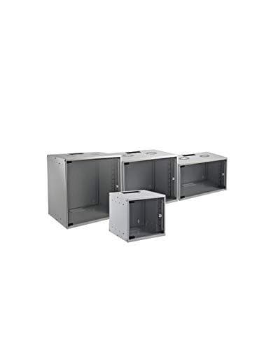 EFB electronics 19" 12U seinäteline. Basic, syvyys 450mm, kokoamaton, RAL 7035