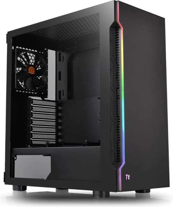 Thermaltake H200 TG RGB Midi-Tower Sort Sort