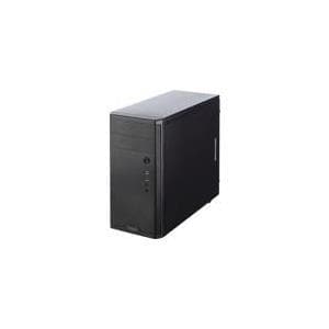 Fractal Design Core 1100 - Tower - Mini-ATX - uden strømforsyning (ATX12V) - sort - USB/Audio (FD-CA-CORE-1100-BL) Sort