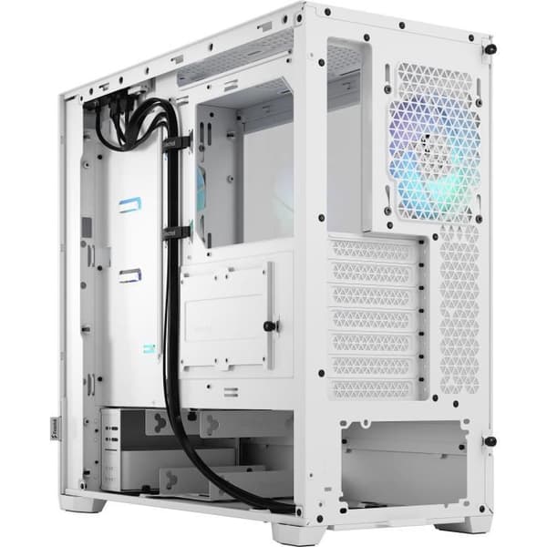 PC-fodral - FRACTAL DESIGN - Pop Air RGB Vit TG - Vit (FD-C-POR1A-01)