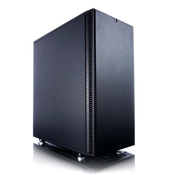 FRACTAL DESIGN PC CASE Define C - Medium Tower - Svart - ATX-format (FD-CA-DEF-C-BK) Svart
