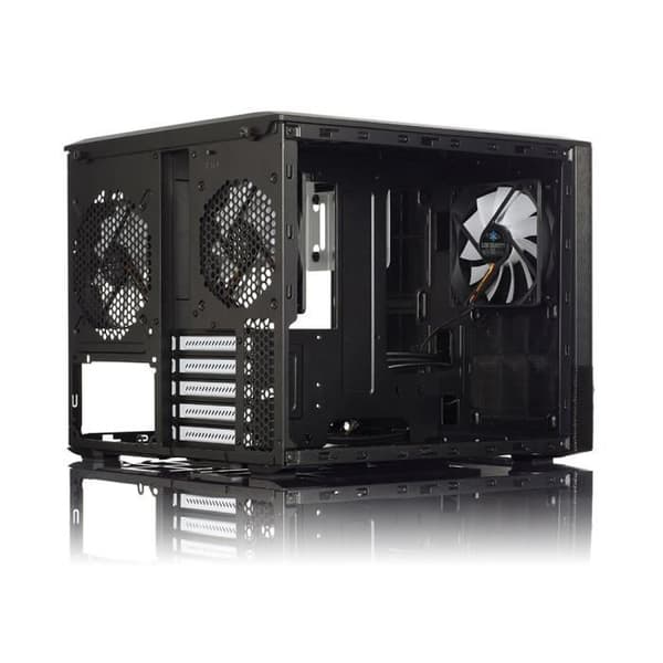 FRACTAL DESIGN PC CASE Node 804 - Svart - Micro ATX-format (FD-CA-NODE-804-BL-W)