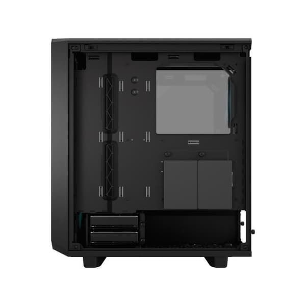 PC-fodral FRACTAL DESIGN Meshify 2 Compact Lite RGB Svart TG Ljusfärgad ATX