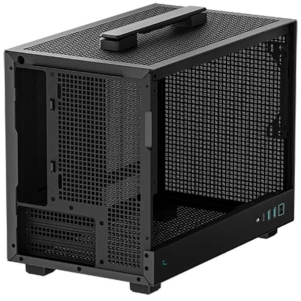 Boitier PC - DEEPCOOL - CH160 - Utan strömförsörjning - Mini-torn - Format M-ITX - Svart