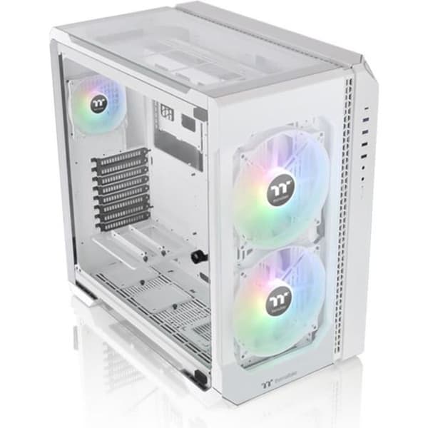 PC-fodral - THERMALTAKE - View 51 TG ARGB - Fodral utan strömförsörjning - Stort torn - E-ATX-format - Vit (CA-1Q6-00M6WN-00) Vit
