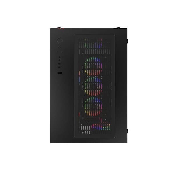 MRED - ATX Gamer PC-fodral - Svart RGB Crystal Sea