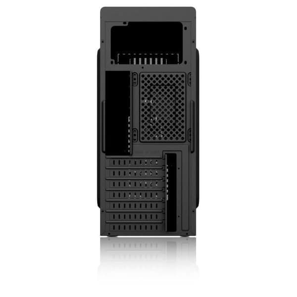 ZALMAN T6 PC CASE - Medium Tower - Svart - ATX-format (T6BK)