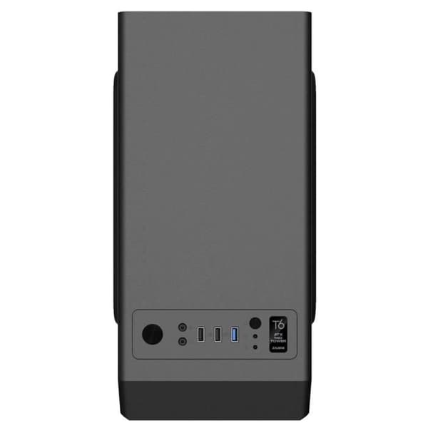 ZALMAN T6 PC CASE - Medium Tower - Svart - ATX-format (T6BK)