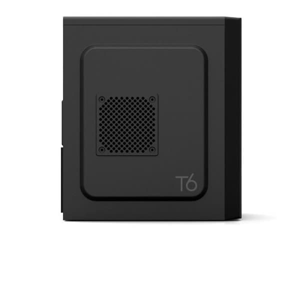 ZALMAN T6 PC CASE - Medium Tower - Svart - ATX-format (T6BK)