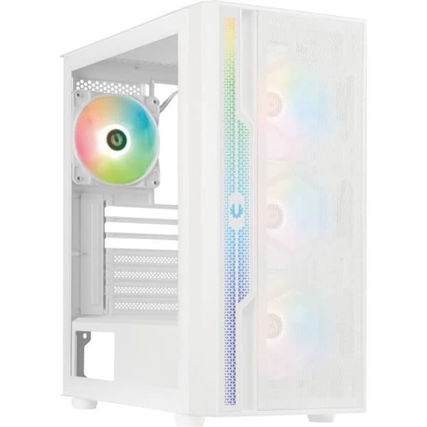 PC-fodral - BITFENIX - Apollo ARGB - Utan strömförsörjning - Medeltorn - ATX-format - Vit