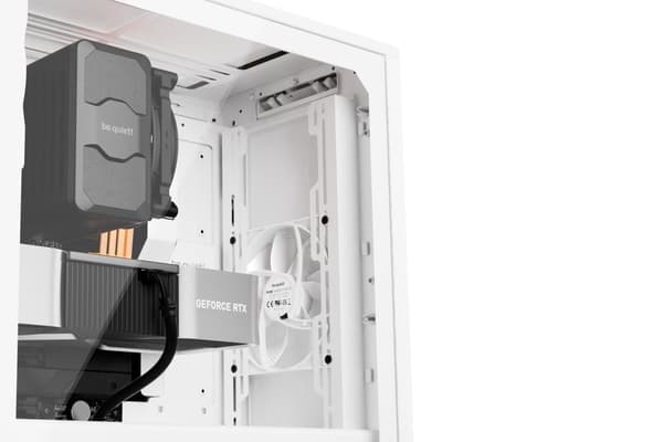 Vær stille! PURE BASE 501 Airflow Window Hvid Midi Tower