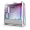 Miniatyrbild 4 av 4: NZXT H5 Flow RGB Midi Tower Vit