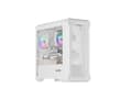 Miniatyrbild 1 av 2: GENESIS Irid 503 Mini Tower Transparent, Vit