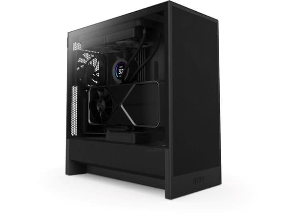 NZXT H5 FLOW (2024) MIDI-TOWERCHASSI MED FÖNSTER SVART
