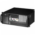 Miniatyrbillede 1 af 5: Techly Chassis Industrial Rack 19/Desktop 4U Ultra Compact Sort" I-CASE MP-P4HX-BLK6