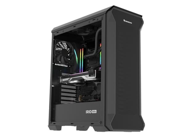 GENESIS Irid 505F Midi Tower Sort