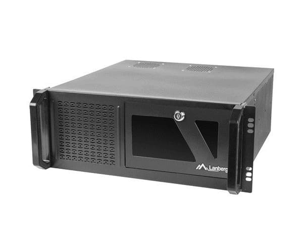LANBERG-palvelinkotelo, ATX, 19" 4U (450/08) musta