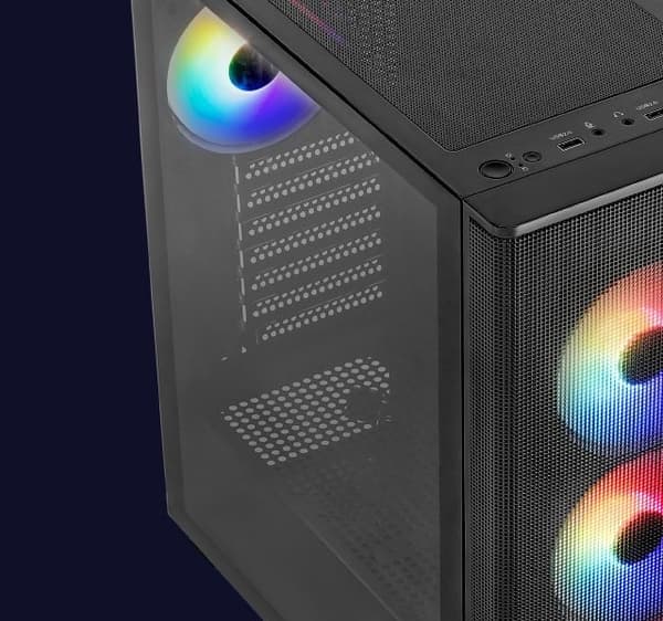 PC-chassi Aerocool PGS Designer-G-BK-V1