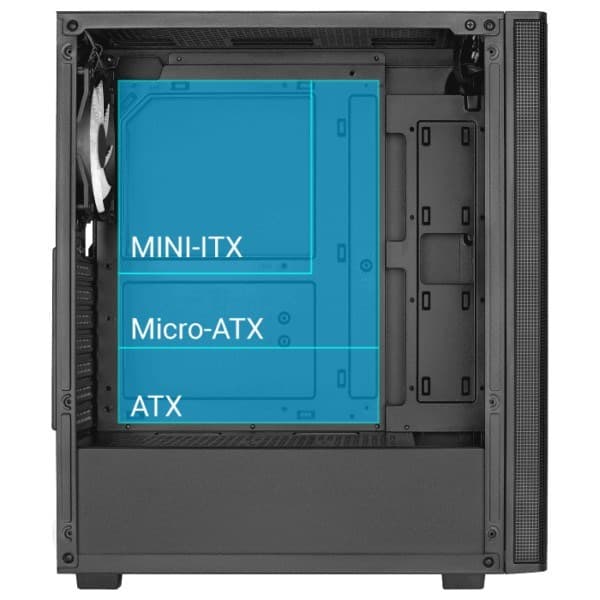 PC-chassi Aerocool PGS Designer-G-BK-V1
