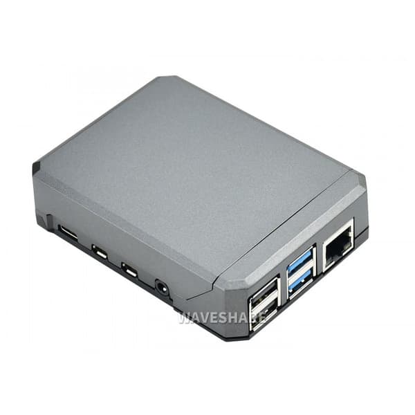 Argon NEO Grått Aluminiumhölje för Raspberry Pi 4B