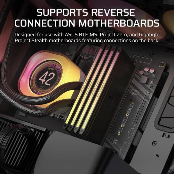 PC-fodral - CORSAIR - Serie 5000T - Mellanstorlek - Svart