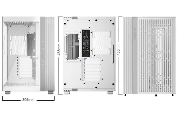 Be Quiet! LYSBASEN 600 DX Hvid Midi-Tower