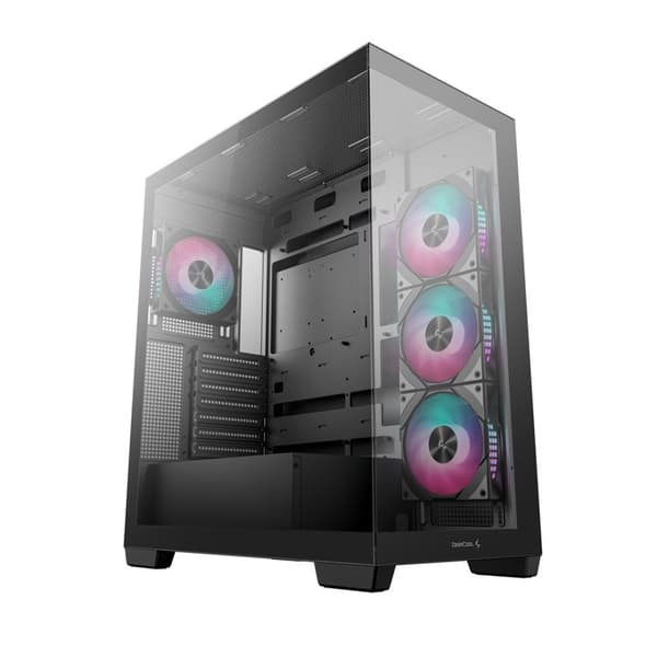 DeepCool CG580 4F Midi Tower Svart Svart