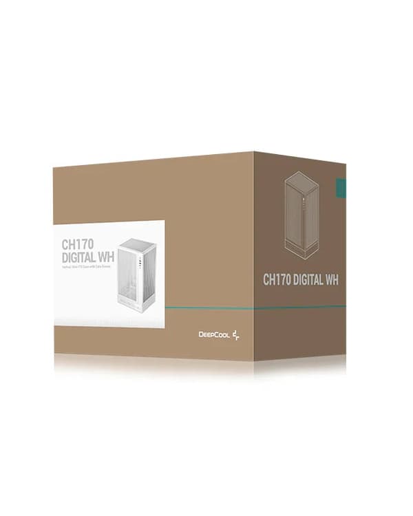 DeepCool R-CH170-WHNPI0D-G-1 datorchassi Tower Vit