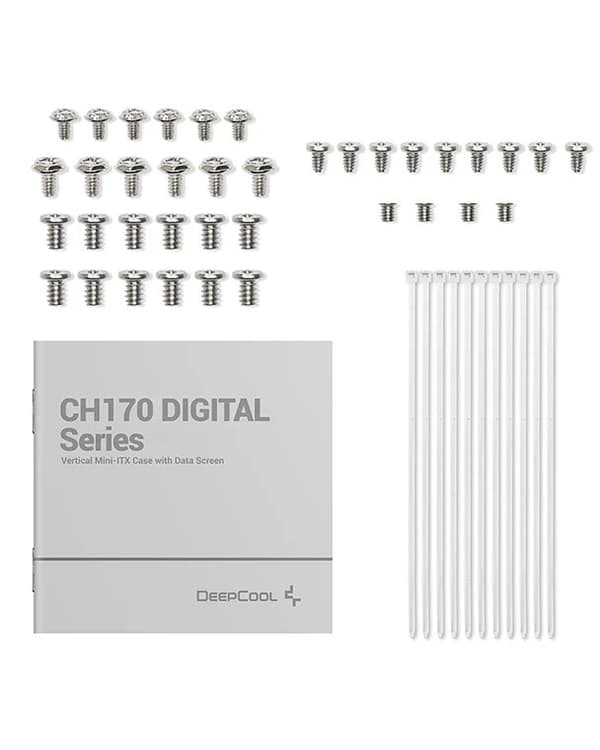 DeepCool R-CH170-WHNPI0D-G-1 datorchassi Tower Vit