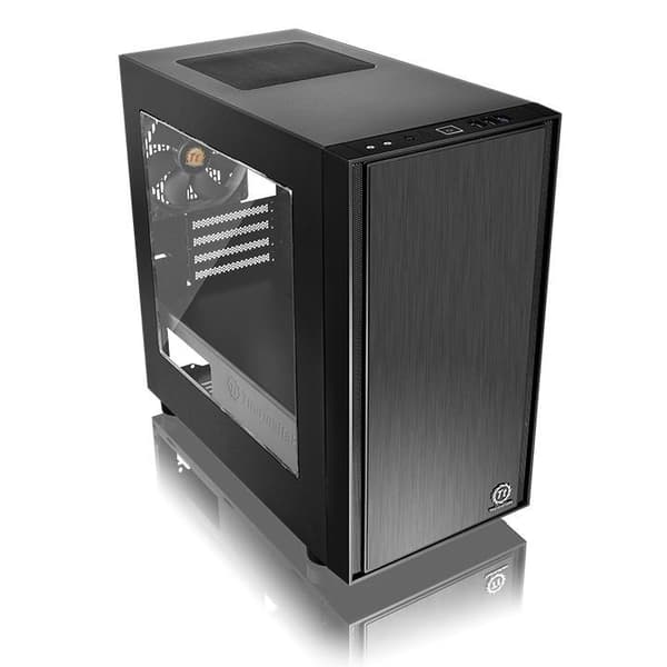 Thermaltake Versa H17 Window Micro-Tower Svart