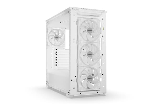 Vær stille! Shadow Base 800 FX Hvid Midi Tower