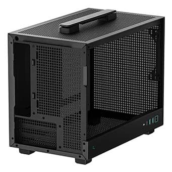 DeepCool CH160 Pienikokoinen tietokone (SFF) Musta