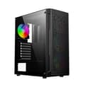 Miniatyrbild 1 av 7: Gembird CCC-FC-400X Gaming ARGB datorchassin Fornax 400X, svart