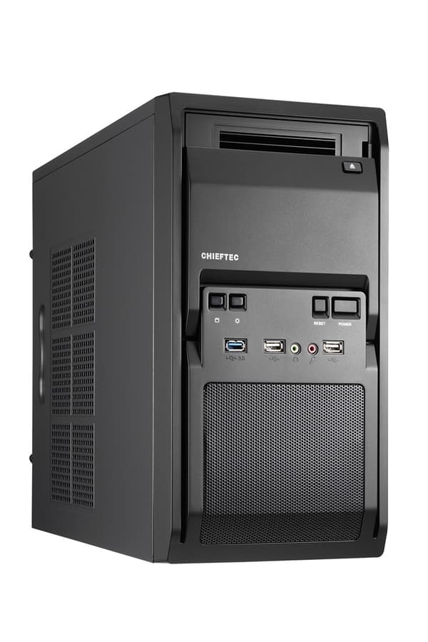 Chieftec LT-01B-350GPB computerkabinet Mini Tower Sort 250 W Sort