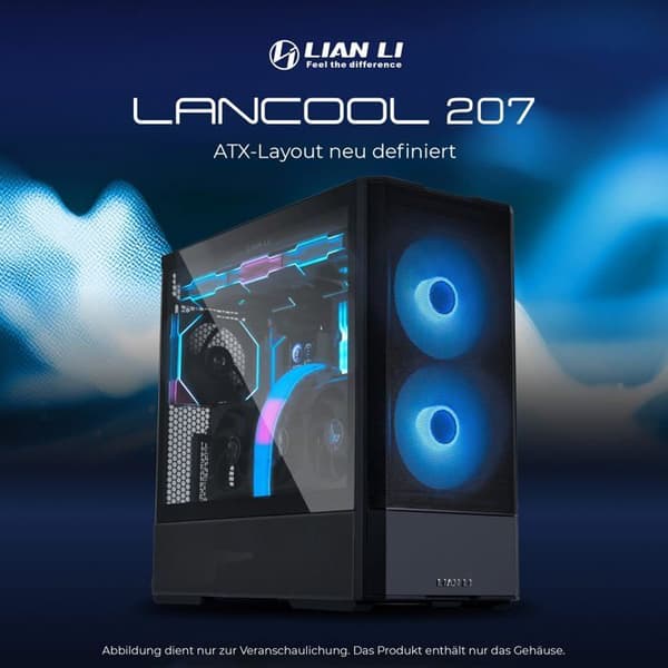 LIAN LI 207 Svart