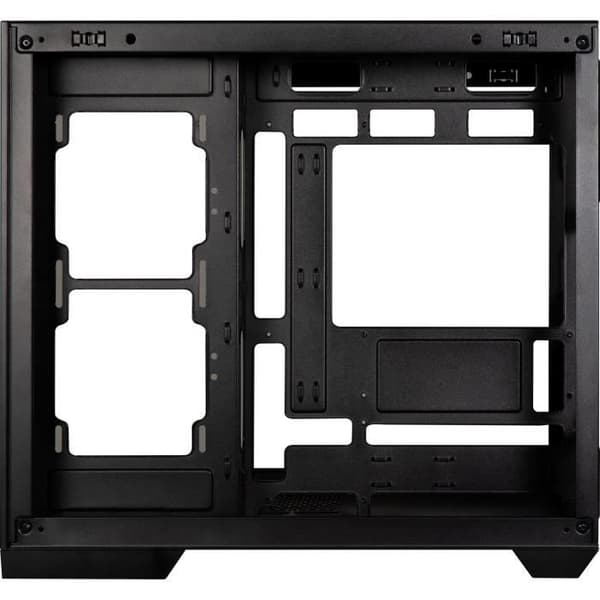 PC-chassi - BITFENIX - Triton - Kub - ATX - Svart - Härdat glas - USB-C och A-RGB