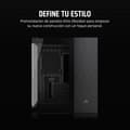 Miniatyrbild 3 av 3: Mini Tour Chassi Micro ATX - CORSAIR - 2500X - Glaspaneler - Svart/Grå - Elegant design