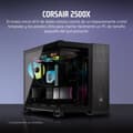 Miniatyrbild 2 av 3: Mini Tour Chassi Micro ATX - CORSAIR - 2500X - Glaspaneler - Svart/Grå - Elegant design