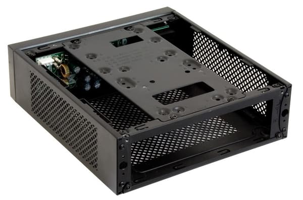 Chieftec IX-01B-120W tietokoneen kotelo Pienikokoinen (SFF) Musta