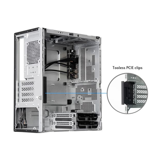 Chieftec Midi Tower BS-20B-OP, Sort o.NT Sort