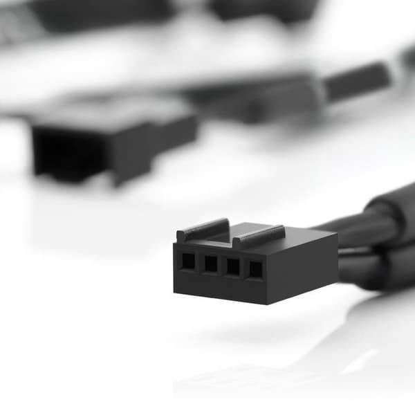 Noctua NA-SYC1 4-PIN PWM hardwarekølingstilbehør Sort