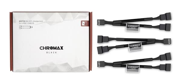 Noctua NA-SYC1 4-PIN PWM hårdvarukylningstillbehör Svart