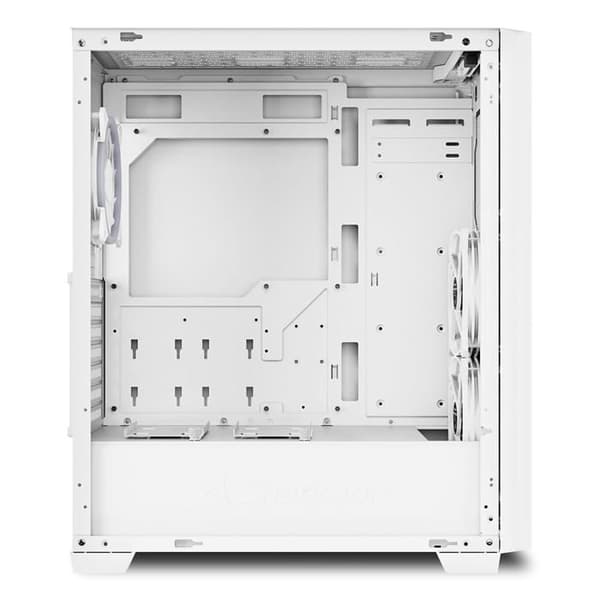 Sharkoon VS9 RGB Midi ATX PC-fodral Vit