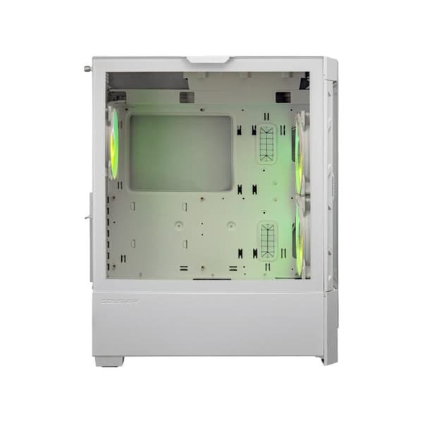 PC-spelfodral - Cougar Gaming - DUOFACE RGB WHITE - Inkluderar 2 140 mm ARGB-fläktar, en 120 mm ARGB-fläkt