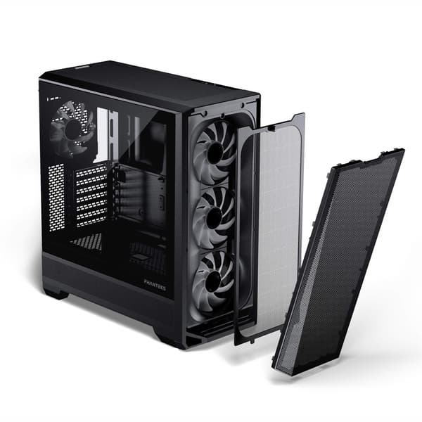 Phanteks Eclipse G400A Case, 140mm DRGB Fan x 4, Satin Black