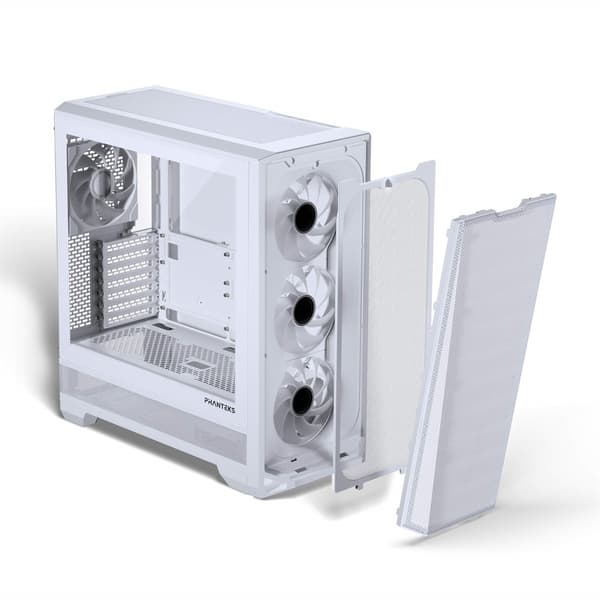 Phanteks Eclipse G400A Case, 140mm DRGB Fan x 4, Matte White