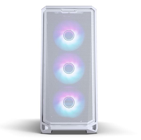 Phanteks Eclipse G400A Case, 140mm DRGB Fan x 4, Matte White
