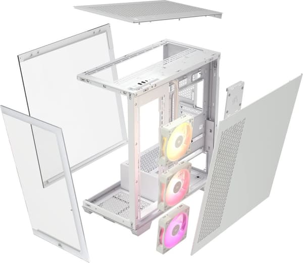 Corsair iCUE LINK 3500X RGB Midi Tower Vit