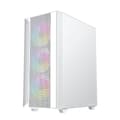 Miniatyrbild 3 av 10: Gembird Fornax 4000W ARGB gaming ATX datorchassi, Midi Tower, bakgrundsbelysning, Vit